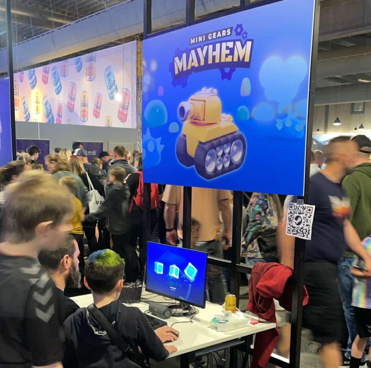 Mini Gears: Mayhem at Gamebox convention